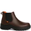 NO RISK MENS SAFETY GUSSET BOOT - BROWN